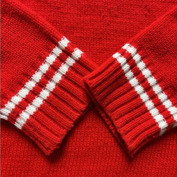 Coca Cola Red Knit Crewneck with White Logo - Picture 8 of 9